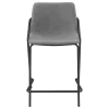 CoasterEveryday 183452 Earnest - Upholstered Counter Chair (Set of 2) - Gray