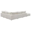 CoasterEssence 551321-SET Serene - 6 Piece Upholstered Modular Sectional Sofa - Beige