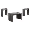 Coaster Fine Furniture 710758-S3 Gladstone - 3 Piece Coffee And End Table Set - Distressed Gray