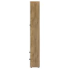 Coaster Fine Furniture 953479 Hawthorne - 4-Shelf Glass Door Tall Cabinet With Drawers - Mango