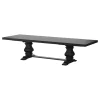 Coaster Fine Furniture 115531 Florence - Extension Dining Table - Distressed Black