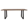 CoasterElevations 110181 Ditman - Live Edge Dining Table - Gray Sheesham