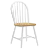 CoasterEveryday 4241-S5 Allison - 5 Piece Round Drop Leaf Dining Table Set - White
