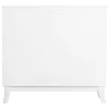 CoasterElevations 953401 Gambon - 2 Door Wood Honeycomb Pattern Accent Cabinet - White