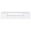 Coaster Fine Furniture 704262 Jude - 2 Door Engineered Wood TV Stand - High Gloss White