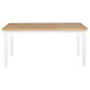 Coaster Fine Furniture 122501-S7 Andrews - 7 Piece Rectangular Dining Set - Light Ash And White