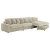 Coaster Fine Furniture 509899-SET Blaine - Upholstered Reversible Chaise Sectional Sofa - Sand