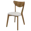 CoasterEveryday 103062 Kersey - Curved Wood Dining Side Chair (Set of 2) - Chestnut