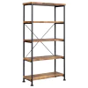 CoasterEveryday 801542 Analiese - 4-Shelf Bookshelf - Rustic Nutmeg
