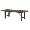 Coaster Fine Furniture 108311-S9 Matisse - 9 Piece Rectangular Dining Table Set - Dark Brown
