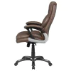 CoasterEssence 881184 Nerris - Upholstered Adjustable Home Office Desk Chair - Brown