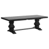 Coaster Fine Furniture 115531 Florence - Extension Dining Table - Distressed Black