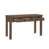 Samuel Lawrence Furniture S918-454 Cambridge - 3-Drawer Desk - Brown