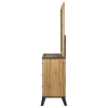 Coaster Fine Furniture 225003M Kaywood - 6-Drawer Dresser And Mirror - Natural Pine