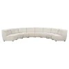 Coaster Fine Furniture 551300 Charlotte - 8 Piece Upholstered Modular Sectional Sofa - Ivory