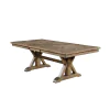 Furniture of America CM3014T-TABLE Julia - Dining Table - Light Oak / Beige