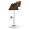 CoasterEssence 104966 Dana - Adjustable Bar Stool - Ecru And Chrome