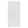 Coaster Fine Furniture 224943 Ives - 6-Drawer Dresser Cabinet - White High Gloss