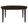 Coaster Fine Furniture 100770-S7A Gabriel - 7 Piece Extension Leaf Dining Table Set - Dark Brown