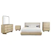 Coaster Fine Furniture 225041KE-S5 Kailani - 5 Piece Eastern King Bedroom Set - Beige Oak