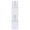 CoasterEveryday 801418 Baxter - 4-Shelf Bookshelf - White And Chrome