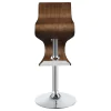 CoasterEssence 100396 Covina - Adjustable Bar Stool - Walnut