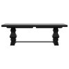 Coaster Fine Furniture 115531 Florence - Extension Dining Table - Distressed Black