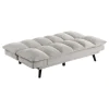 Coaster Fine Furniture 360017 Laredo - Upholstered Tufted Convertible Sofa Bed - Light Gray