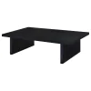 Coaster Fine Furniture 706278 Max - Rectangular Engineered Laminate Coffee Table - Black