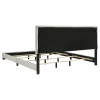 Coaster Fine Furniture 300852KW Dorian - Fabric Upholstered California King Panel Bed - Cream