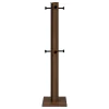 Coaster Fine Furniture 983281 Rikkie - Coat Rack And Mirror - Walnut