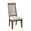 Samuel Lawrence Furniture S917-154 Seneca - Dining Side Chair with Upholstered Seat - Brown
