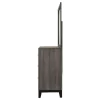 CoasterEveryday 212423M Watson - 6-Drawer Dresser With Mirror - Gray Oak