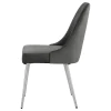 CoasterEssence 191442 Cabianca - Upholstered Dining Side Chair (Set of 2) - Gray