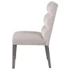 Coaster Fine Furniture 106683 Carla - Velvet Upholstered Dining Side Chair (Set of 2) - Stone