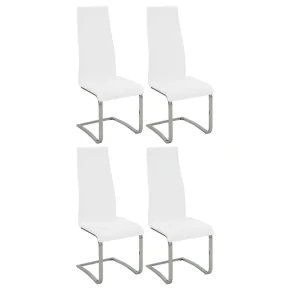 CoasterEveryday 100515WHT Montclair - Upholstered Side Dining Chair (Set of 4) - White