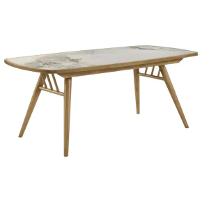 Coaster Fine Furniture 193731 Croyden - 73" Rectangular Dining Table - Weathered Natural