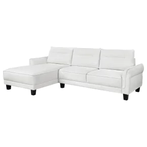 Coaster Fine Furniture 509550B2 Caspian - RAF Loveseat, Box 2 of 2 - White