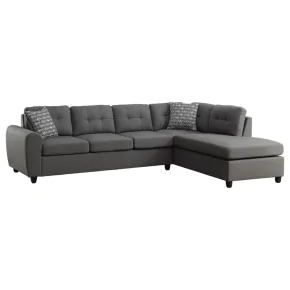 CoasterEveryday 500413B2 Stonenesse - LAF Sofa, Box 2 of 2 - Gray