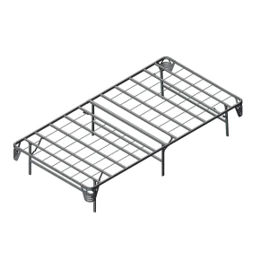 Furniture of America MT-FND-Q Framos - Base Foundation - Queen - Silver