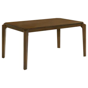 Coaster Fine Furniture 108921 Almonte - Rectangular Wood Dining Table - Dark Brown