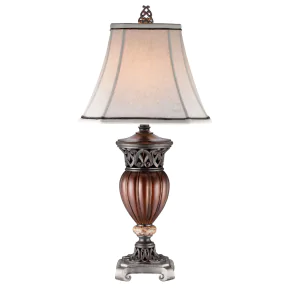 Furniture of America L94190T-2PK Luna - Table Lamp (Set of 2) - Brown