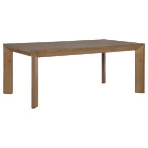 Coaster Fine Furniture 109101 Bruner - Rectangular Wood Dining Table - Natural Brown