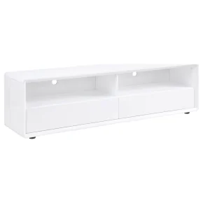 Coaster Fine Furniture 710750 Ellice - TV Stand Media Console - White