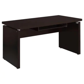 CoasterEveryday 800891 Skylar - Computer Desk With Keyboard Drawer - Cappuccino