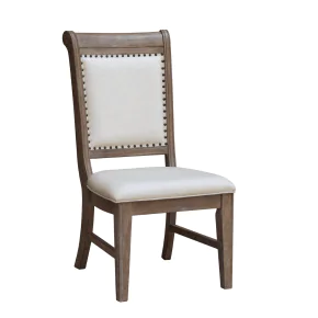 Samuel Lawrence Furniture S958-154 Lawson's Creek - Upholstered Side Chair - Dark Brown