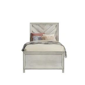 Samuel Lawrence Furniture S466-BR-K2 Riverwood - Full Bed with Panel Headboard