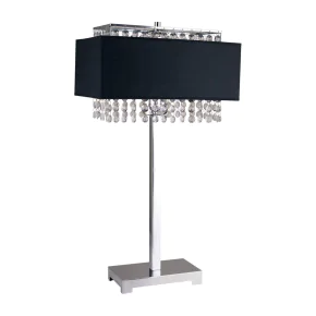 Furniture of America L7733BK Naya - Table Lamp - Black