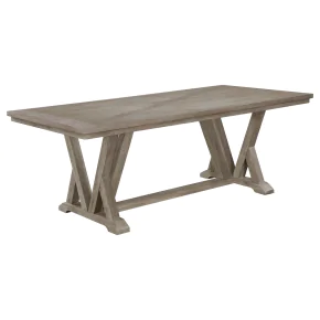 CoasterEveryday 107441 Cornelia - Rectangular Dining Table - Coastal Gray