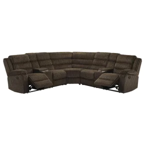 Coaster Fine Furniture 601510B1 Atkinson - LAF Recliner, Box 1 of 3 - Chocolate